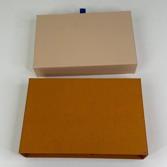 Louis Vuitton Orange Drawer Gift Box With Pull Tab For Accessories 5.5"x8.25" - Picture 9 of 14